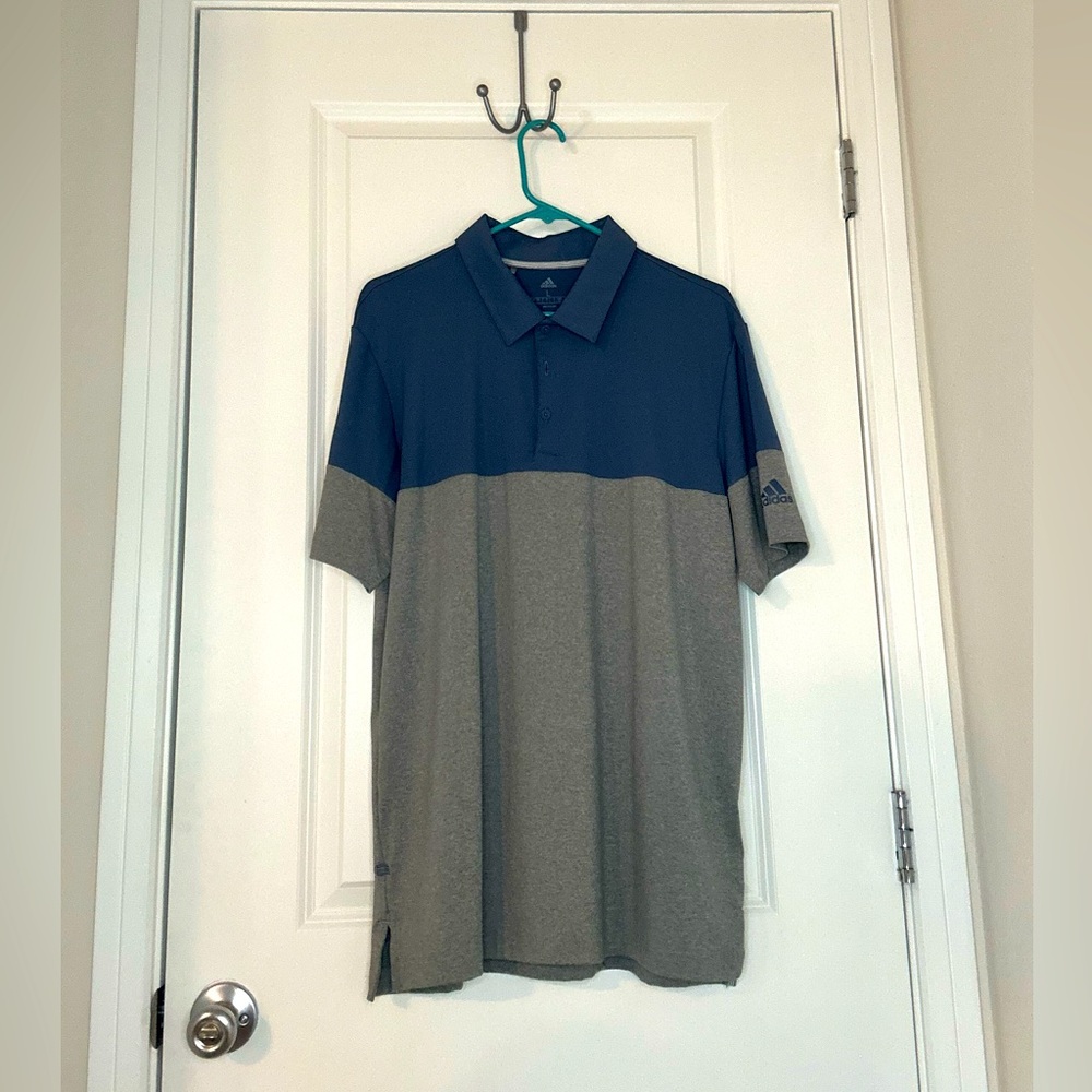 Polo adidas button up top